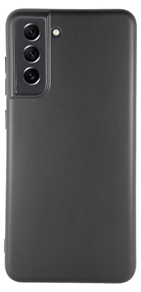 SCHWARZ TPU Silikon Matt Hülle für Samsung Galaxy S21 PLUS Handy Case Cover Bumper Etui Handyhülle Schutzhülle Backcover