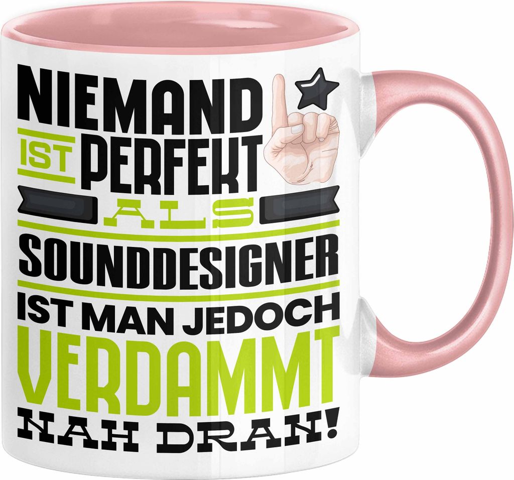 Sounddesigner Geschenk Tasse Lustige Geschenkidee für Produktbild 