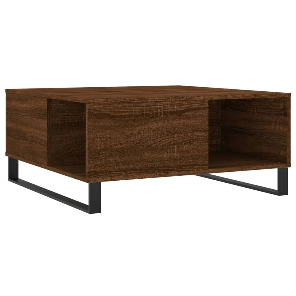 Tavolino Rovere Marrone 80x80: Il Must-Have per il tuo Salotto