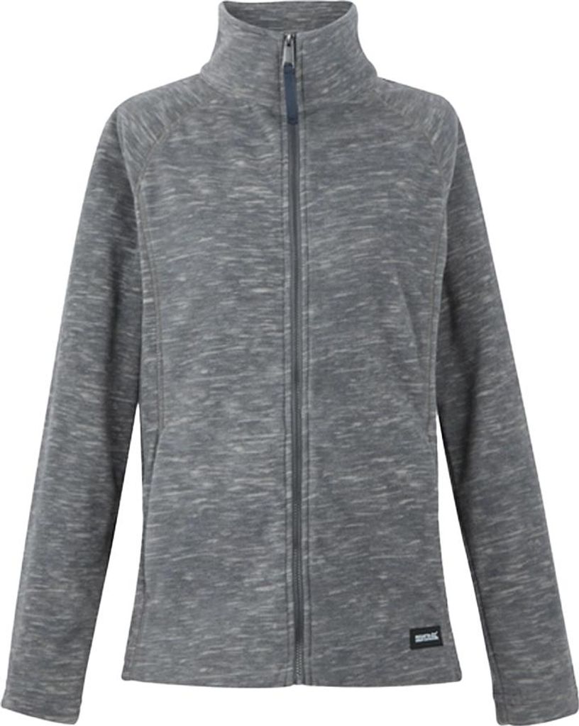 Regatta - "Mayse" Fleecejacke für Damen, Durchgehender Reißverschluss RG12249 (36 DE) (Grau)