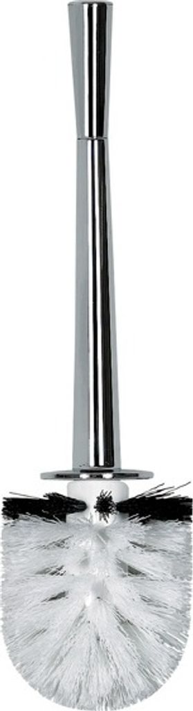 WC-Bürste spirella Sydney Ø 8,3 cm weiß/chrom glänzend Produktbild 