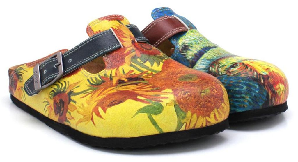 Damenschuhe Calceo Clogs Van Gogh GAMS311 40 Produktbild 