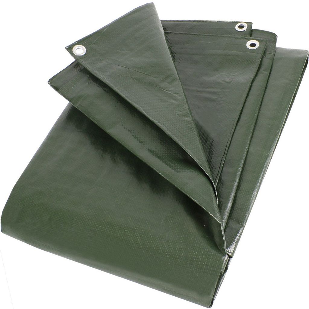 PE - Holzabdeckplane 1,7 x 6 m grün 140g|m² 481706 Produktbild 