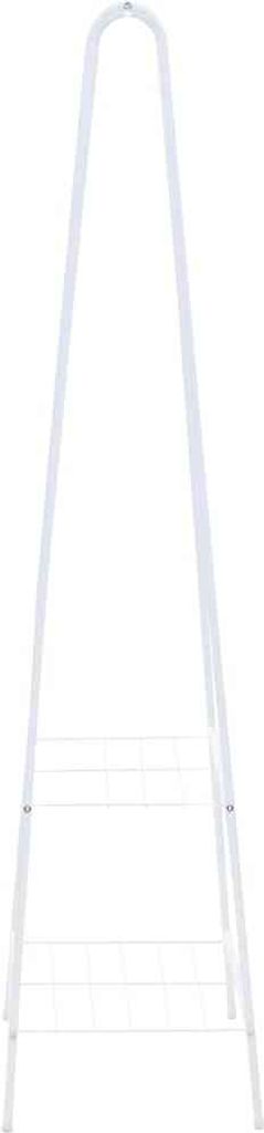 vidaXL Věšák na kabáty 59 x 35 x 150 cm Bílá Obrázek produktu 2