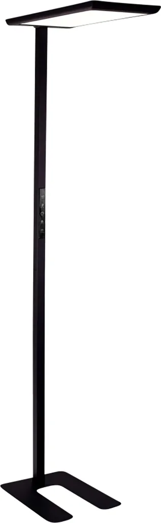 Lampadaire Bureau LED anti-fatigue oculaire 100W 4000K 7000lm Noir