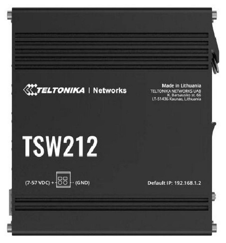 Teltonika TSW212, Řízený, L2, Gigabit Ethernet Obrázek produktu 