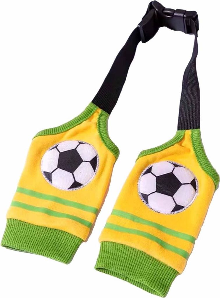 INF Hund Knieschoner - Sport Fußball Stil, 2 Stück - Atmungsaktive Ellbogen XXL