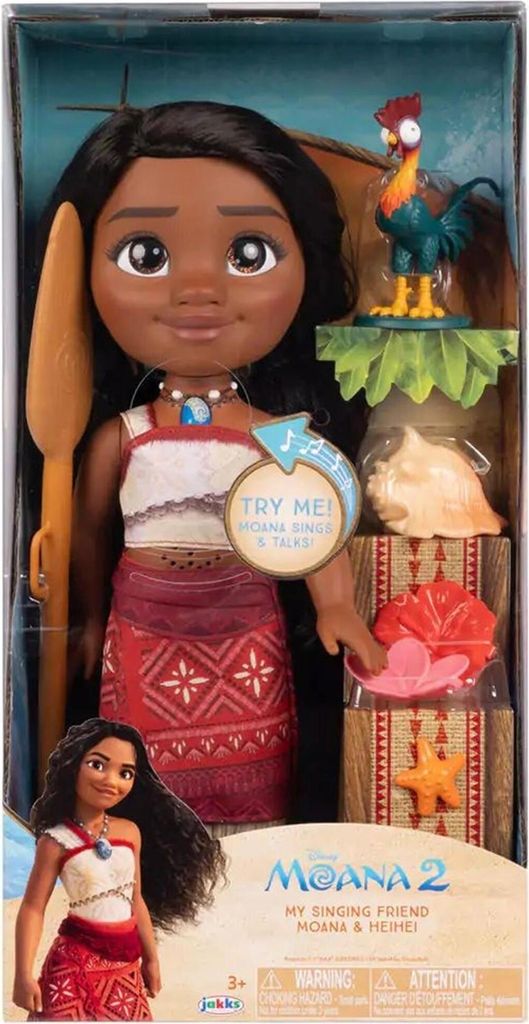 Jakks Pacific - Lalka dźwiękowa Disney Vaiana Moana 38cm - Obrázok produktu 