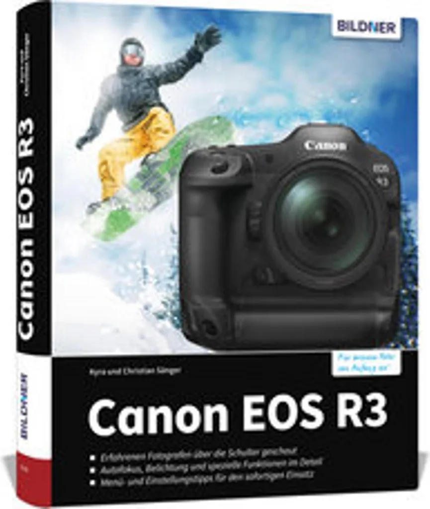 Canon EOS R3 Boîtier Nu - Appareil Photo Hybride Professionnel Plein Format