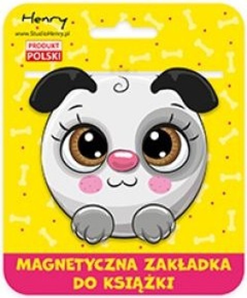 Zakładka magnetyczna Kulka Piesek do książki