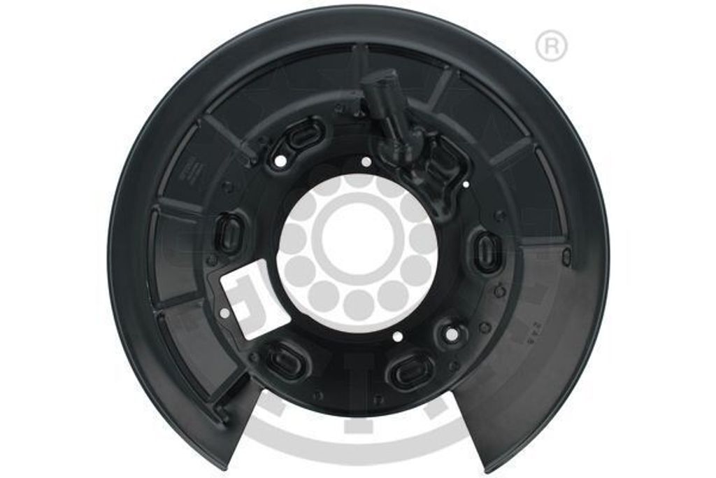 OPTIMAL Spritzblech Bremsscheibe für LAND ROVER Discovery IV (L319) Discovery III (L319) DISCOVERY IV VAN (L319) Hinten Links BSP-8803L Ankerblech