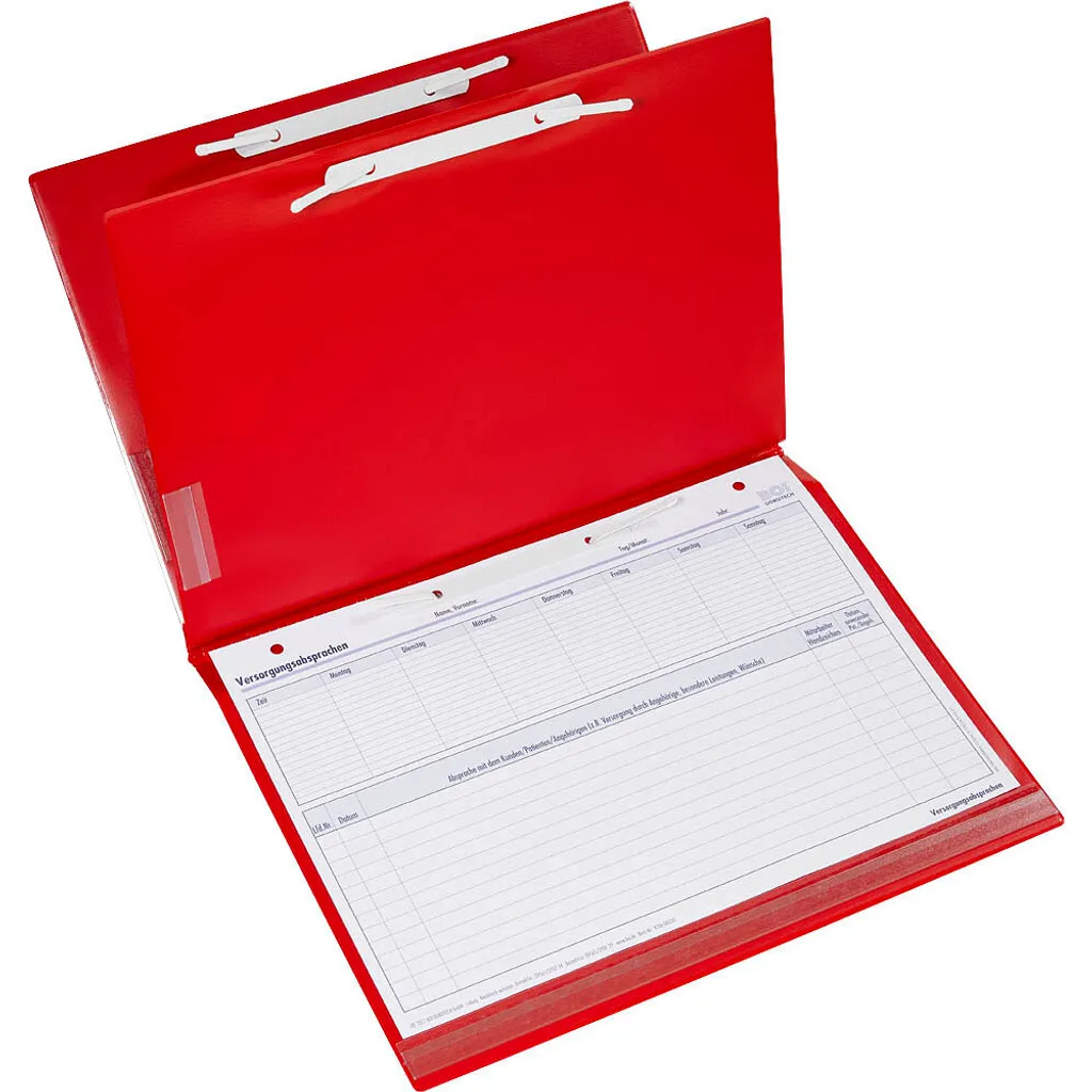 Dossier patient rouge DIN A4 Professional-Line PLUS BOI DOKUTECH 9109