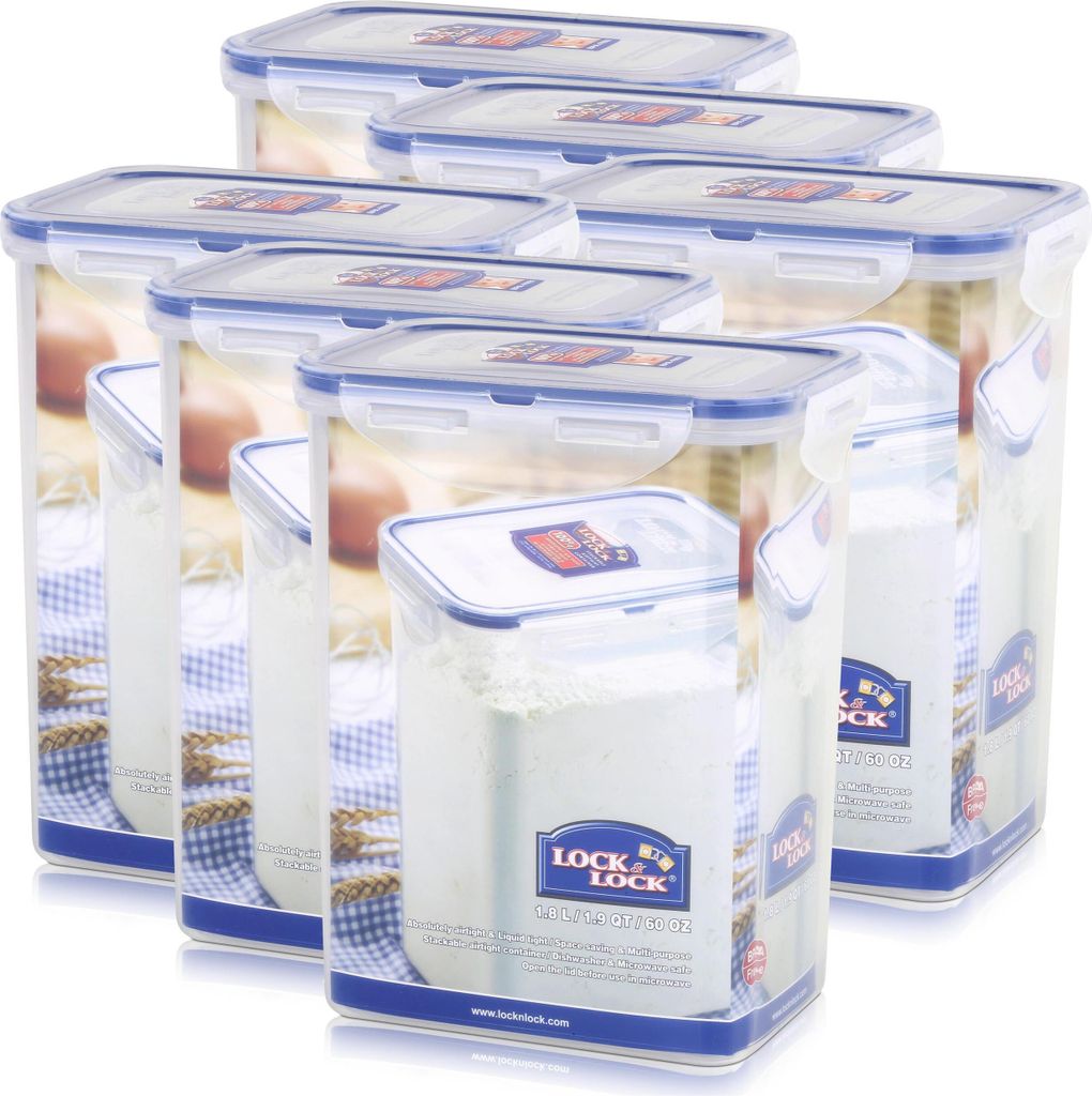 Lock&Lock HPL813 Vorratsdose 1,8L - Luft und Wasserdicht - Produktbild 