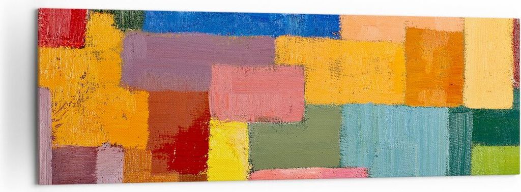 Bild auf Leinwand - Leinwandbild - Abstraktion modern - 160x50cm - Wand Bild - Wanddeko - Leinwanddruck - Bilder - Kunstdruck - Wanddekoration - Le...