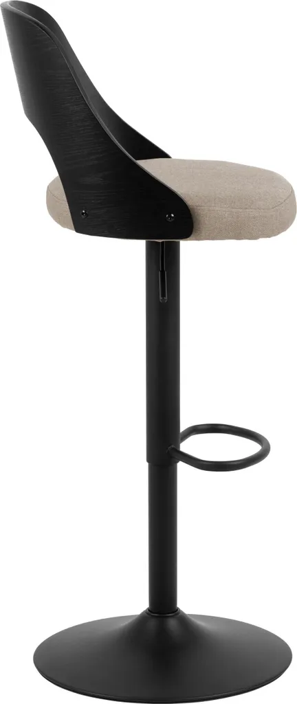 Tabouret de bar Lucy marron pour îlot de cuisine et espace repas moderne
