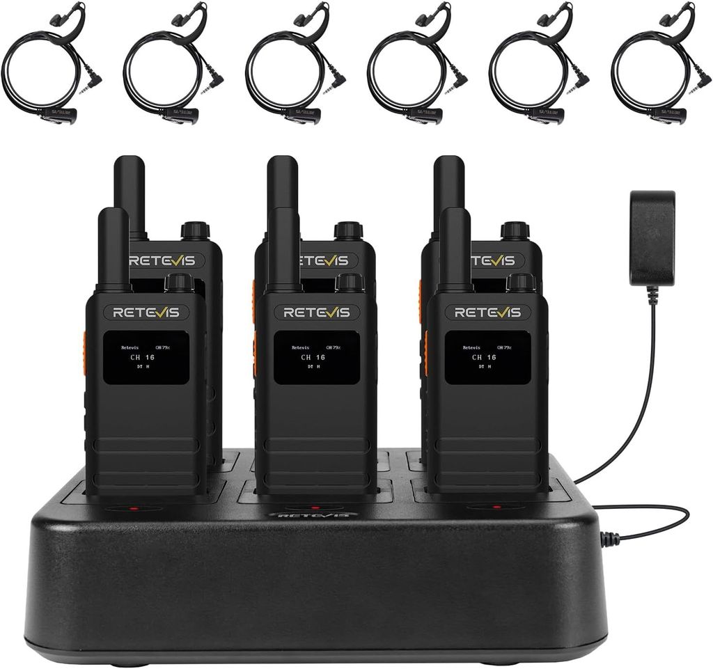Retevis B63S obojsmerné vysielačky, ultratenké 15 mm, LCD Obrázok produktu 