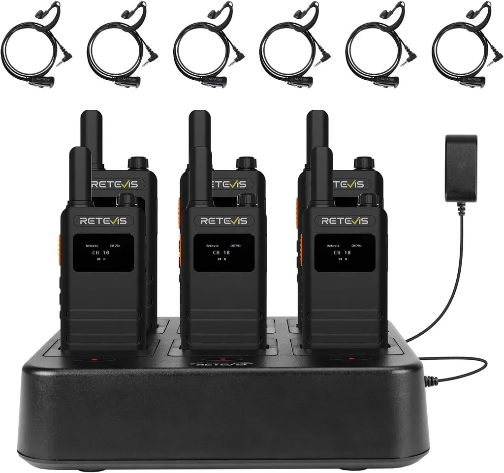 Système Radio Compact B63S : Finis les Équipements Lourds - Set de 6