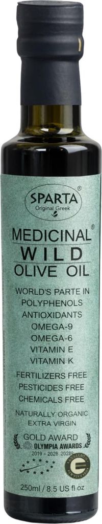 Sparta Medicinal Green Label Ökologisches Natives Olivenöl Produktbild 
