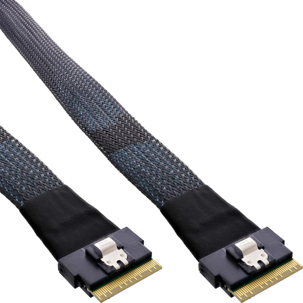 Cavo InLine SlimSAS 8i SFF-8654 | 1 Metro 48Gb/s | Qualità Pro