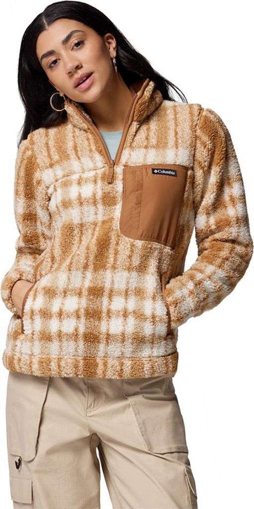Columbia West Bend Ii Fleece Mit Halbem Reißverschluss Braun M Frau Braun M