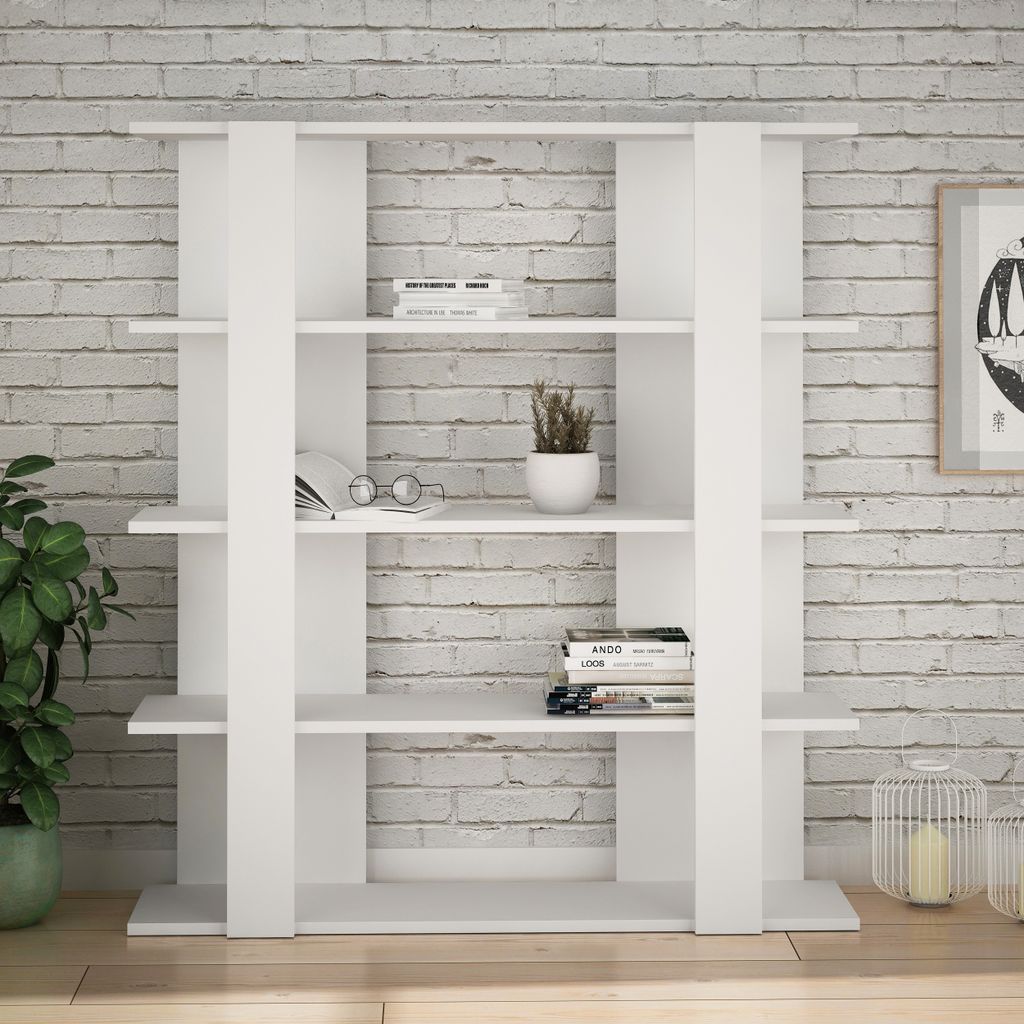 DECORTIE-Tita Bücherregal - Weiß