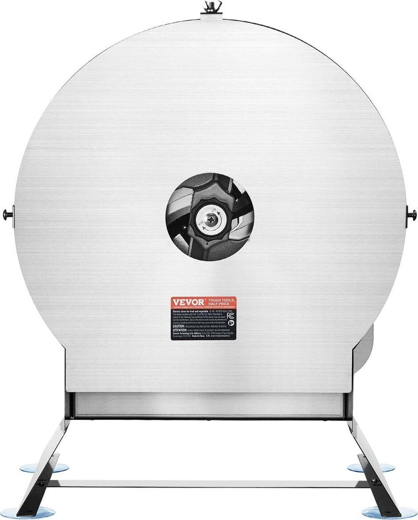 Elektrischer Gemüseschneider, 0-0,5"/0-12 mm einstellbare Dicke, gewerbliche Schneidemaschine, umrüstbar auf manuellen Betrieb, Edelstahl-Lebensm...