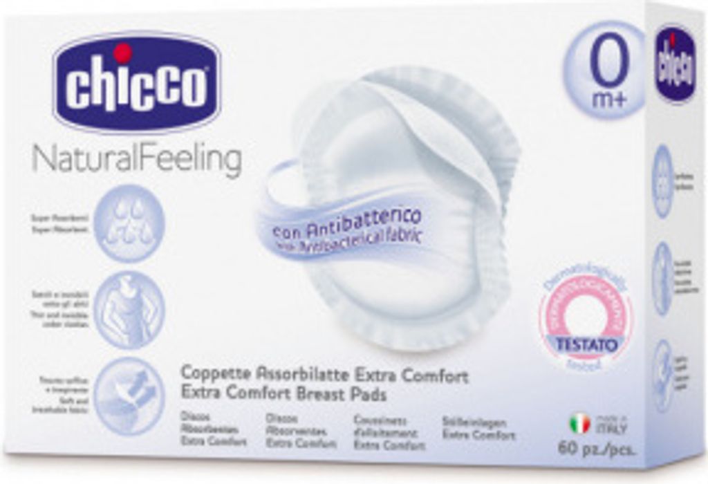 Chicco Antibakterielle Stilleinlagen