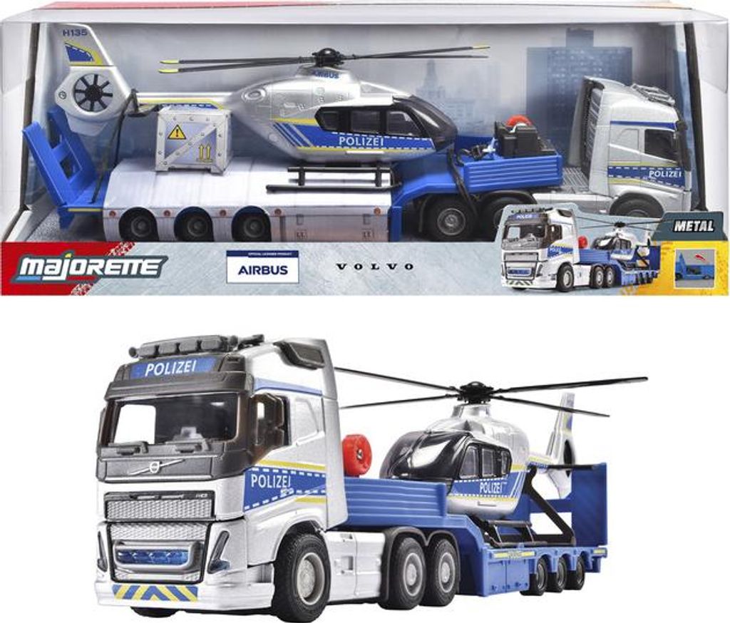 Volvo Truck + Airbus Police Helicopter Produktbild 