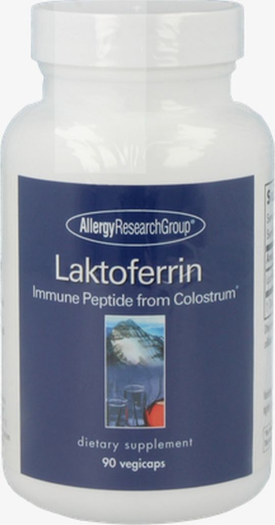 Allergy Research Group Laktoferrin 90 Kapseln Produktbild 