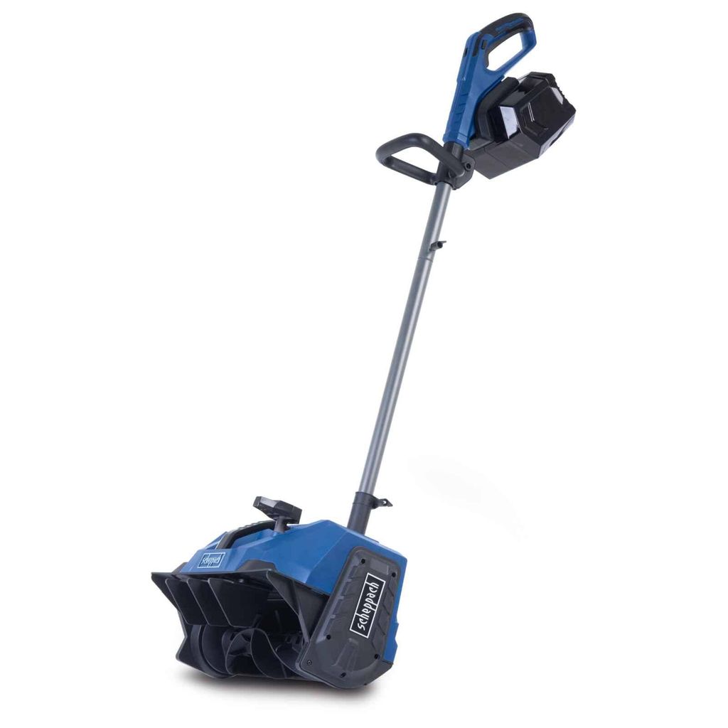 Scheppach Akku Schneefräse BC-SNB410-X Schneeräumer | 40cm Arbeitsbreite | 20cm Schneehöhe | variable Auswurfrichtung