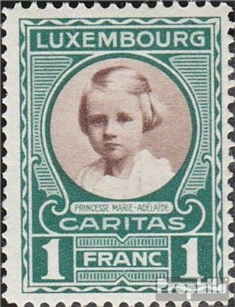 Briefmarken Luxemburg 1928 Mi 211 postfrisch Wohlfahrt