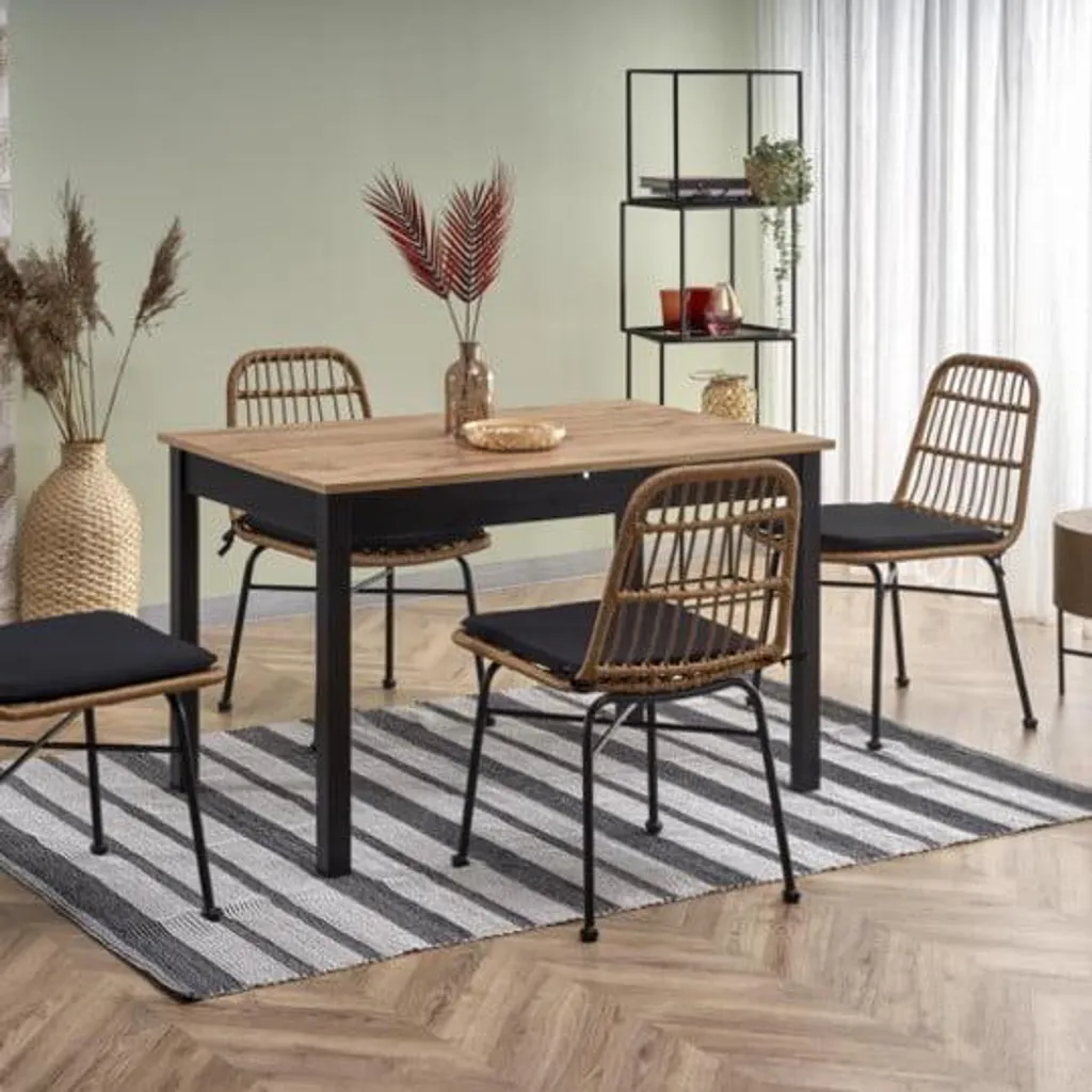 Table à manger pliable Greg : solution anti-encombrement pour 4 pers. - 8