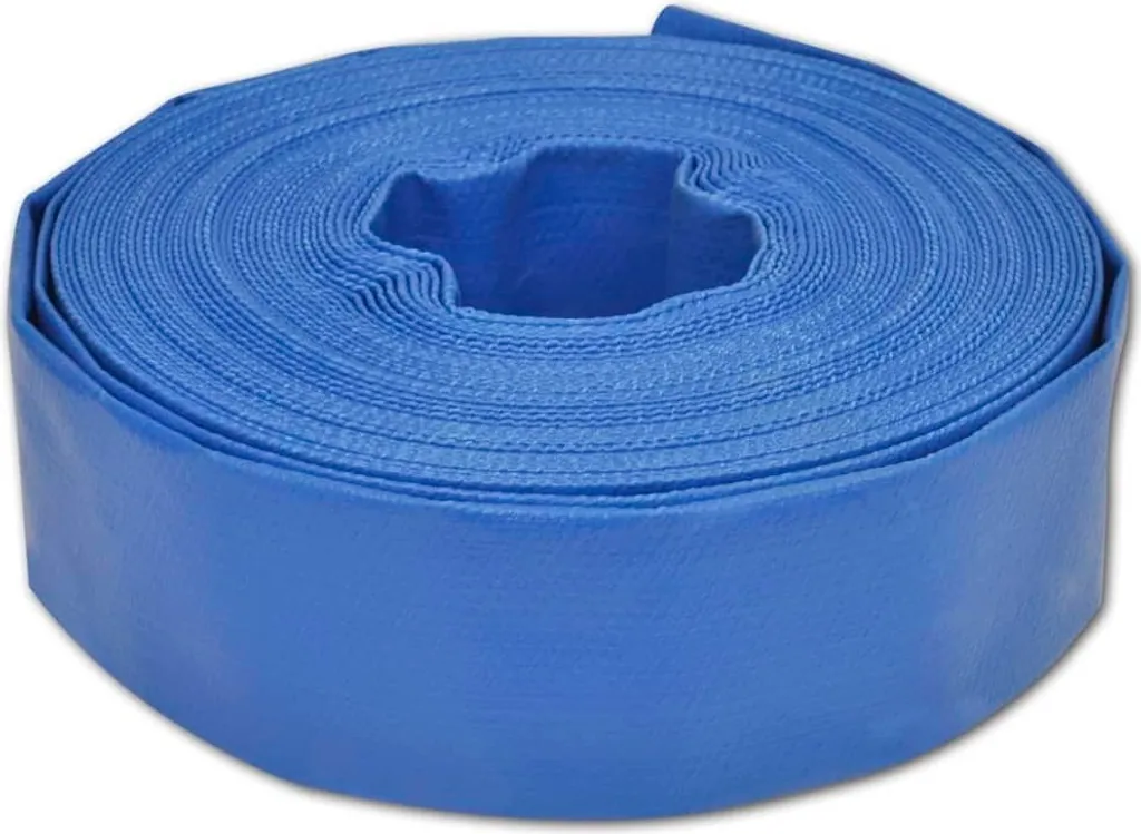 Tuyau plat PVC renforcé 50m diamètre 38mm haute résistance aux pliures