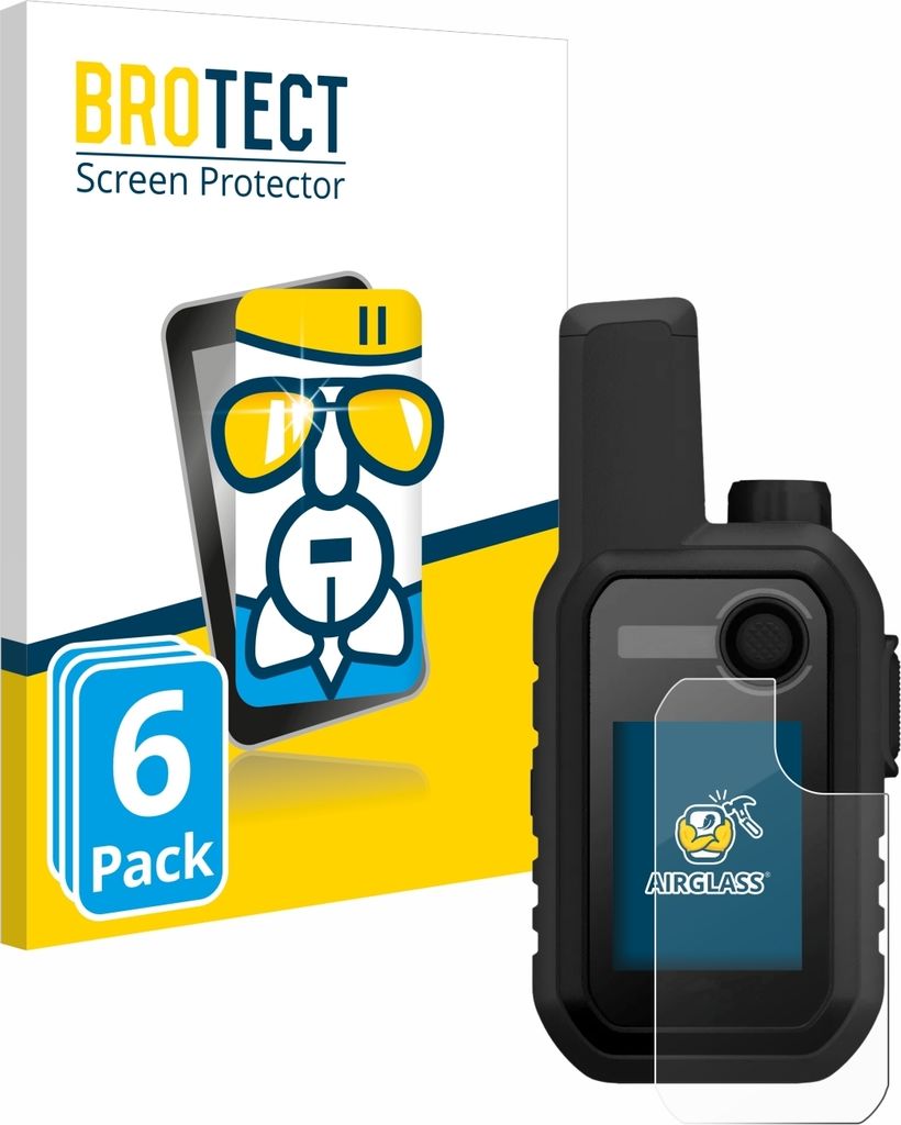 6x BROTECT Schutzglas für Garmin Alpha 10 K Schutzfolie Panzer Folie Glas Display Schutz klar