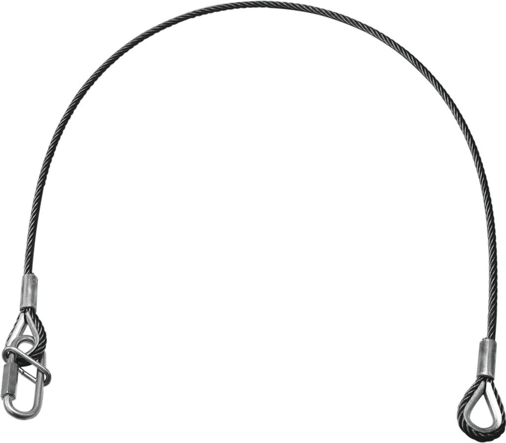 Cavo Sicurezza Fari EUROLITE UNV-5S 3mm x 60cm Nero - Offerta Shop