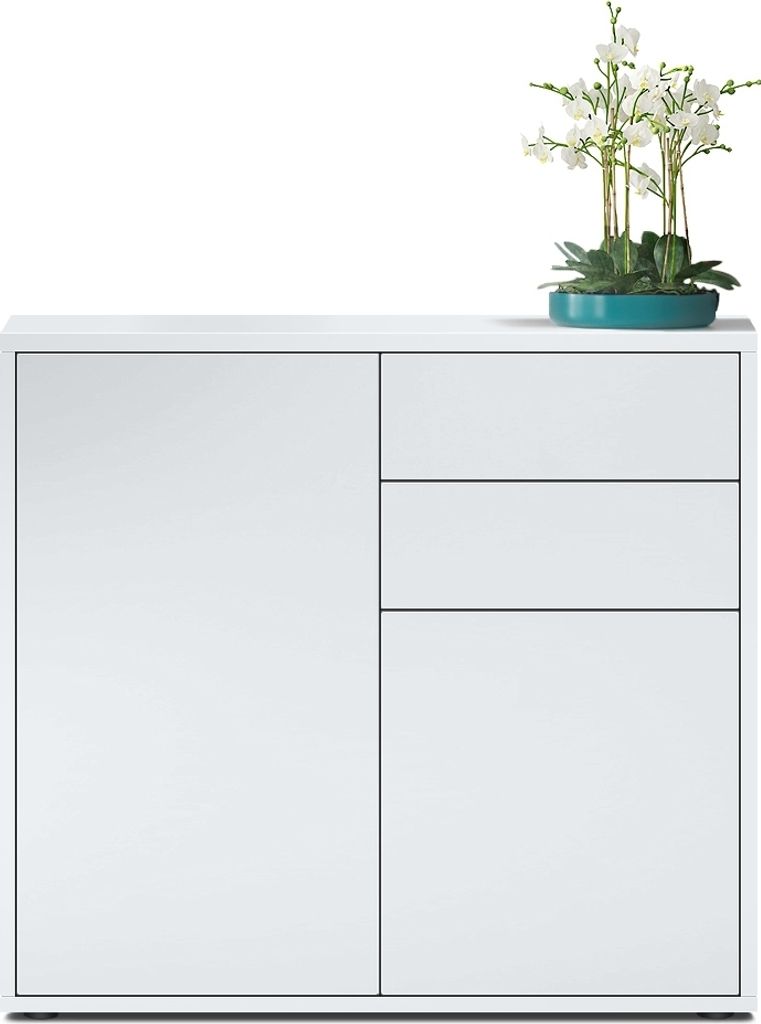Vladon Sideboard Ben,  Germany, Kommode mit 2 Türen und 2 Produktbild 2