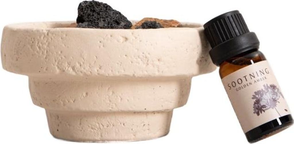 HOMLA ZEN RITUAL Duftset mit Vulkansteinen und Öl 10 ml