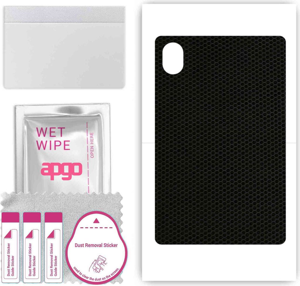 apgo Rückseite Schutzfolie, Skin, kompatibel mit Huawei MatePad 2023 11.5 WiFi, Hinten Displayschutzfolie aus Vinylfolie, kratzfest, einfache Mont...