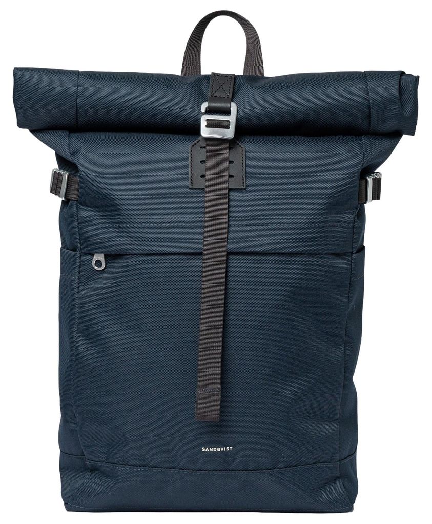 Sandqvist Icon Rolltop - Rucksack M 14" 60 cm (navy with Produktbild 