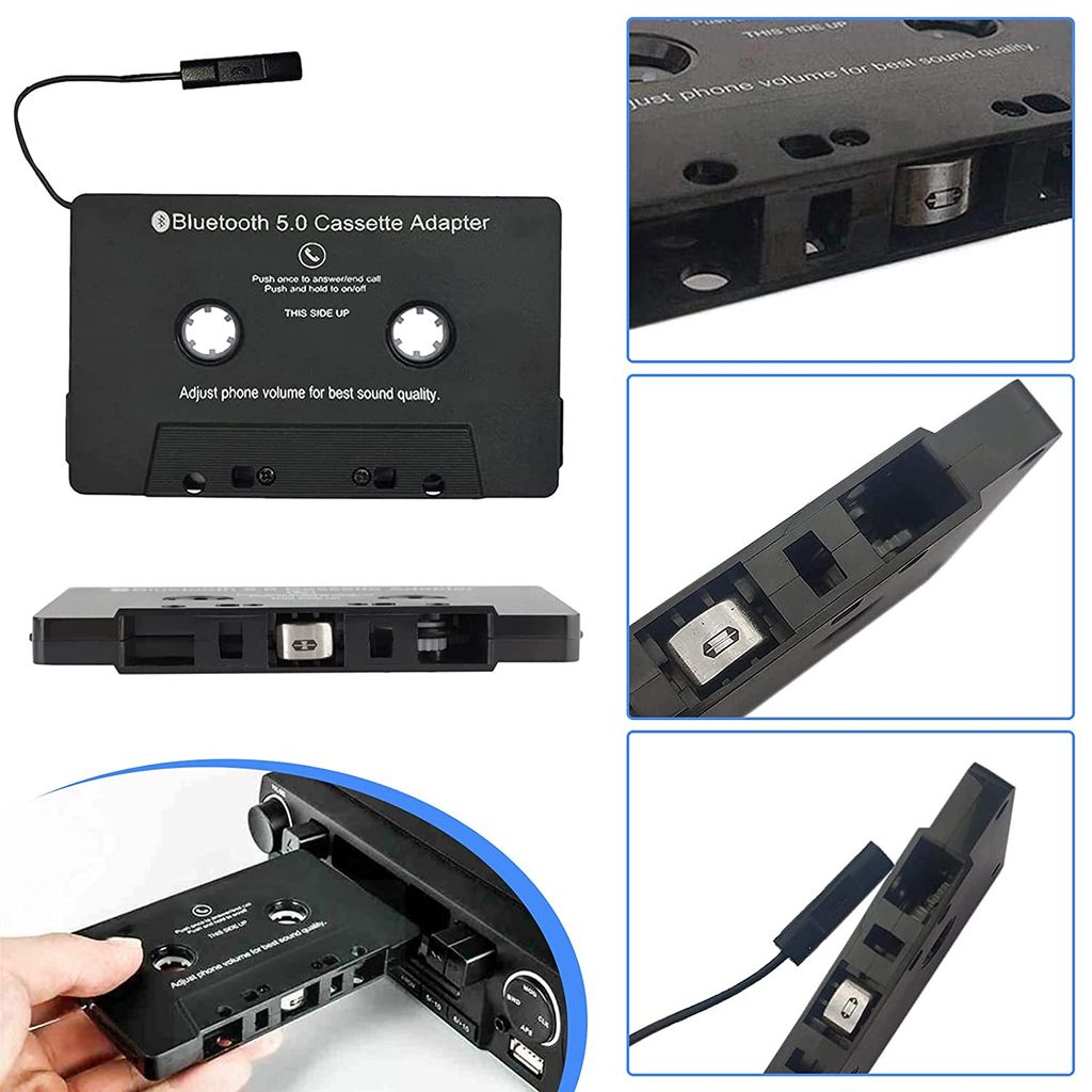 Kassetten Adapter für Autoradio, Auto empfänger Bluetooth 5.0