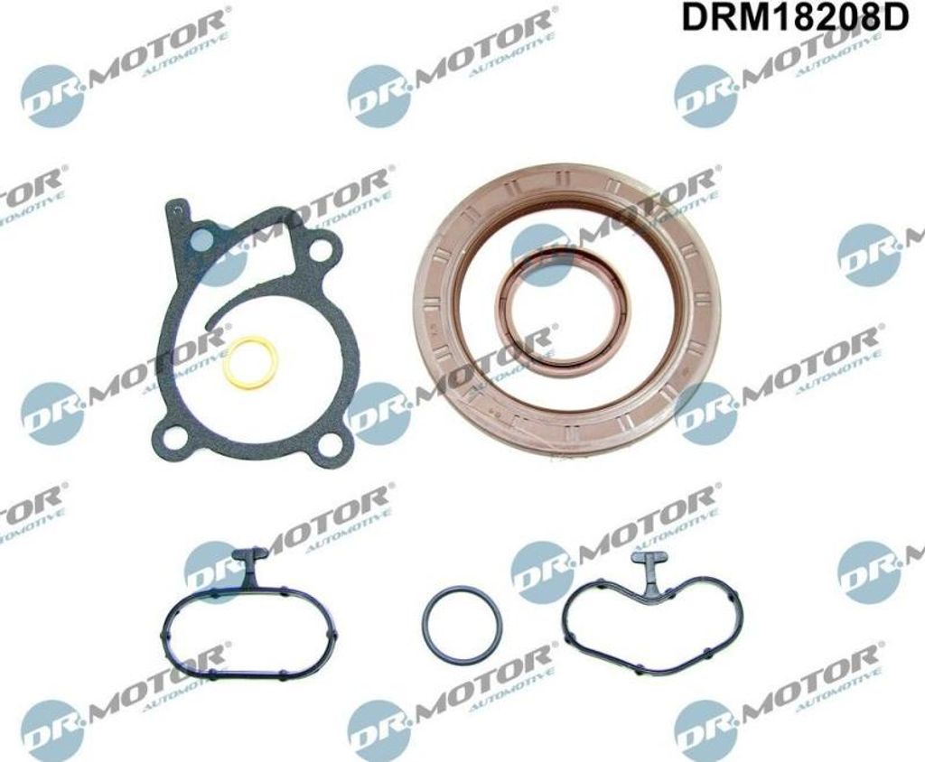 DR.MOTOR AUTOMOTIVE DRM18208D Dichtungssatz Kurbelgehäuse passend für MERCEDES-BENZ CITAN Kasten (415) Citan Kombi / Tourer (415) für RENAULT
