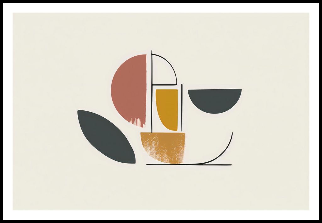 Plakat 91,5x61cm Farbensphäre
