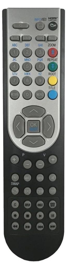 Ersatz Fernbedienung für Medion TV MD20057 und MD32135 Produktbild 