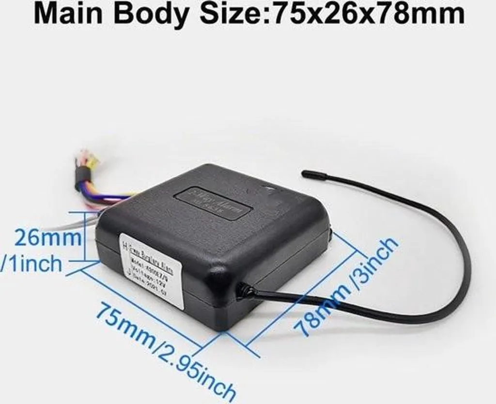 Antivol Électronique pour Scooters et Vélos Électriques avec Vibreur