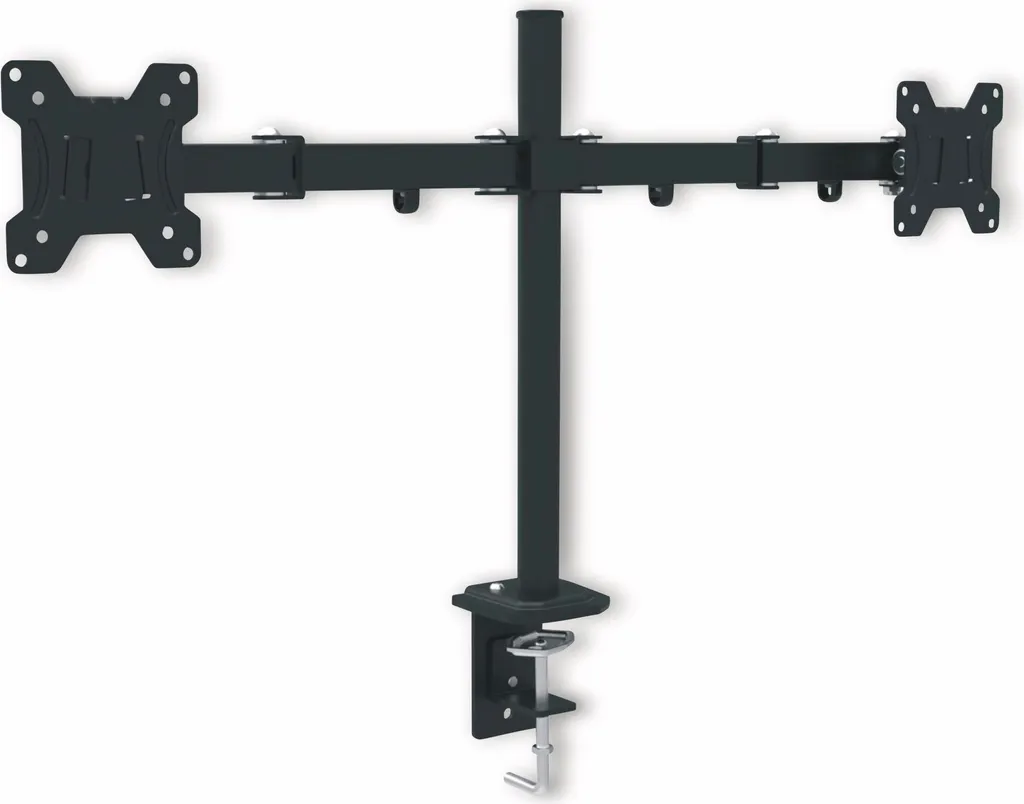 RED OPTICUM Pixel Twin Support de bureau LCD pour 2 écrans PC inclinable