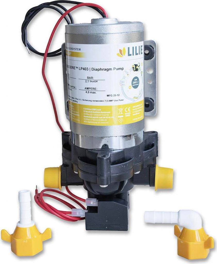 Lilie Classic Serie LP403 Membran Druckpumpe 10,6L/min, 2,1bar