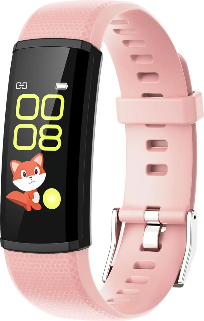 Uomo Donna Fitness Tracker con orologio contapassi con notifica e misurazione della frequenza cardiaca/pressione sanguigna Monitoraggio del sonno Monitoraggio dello sport per Android IOS