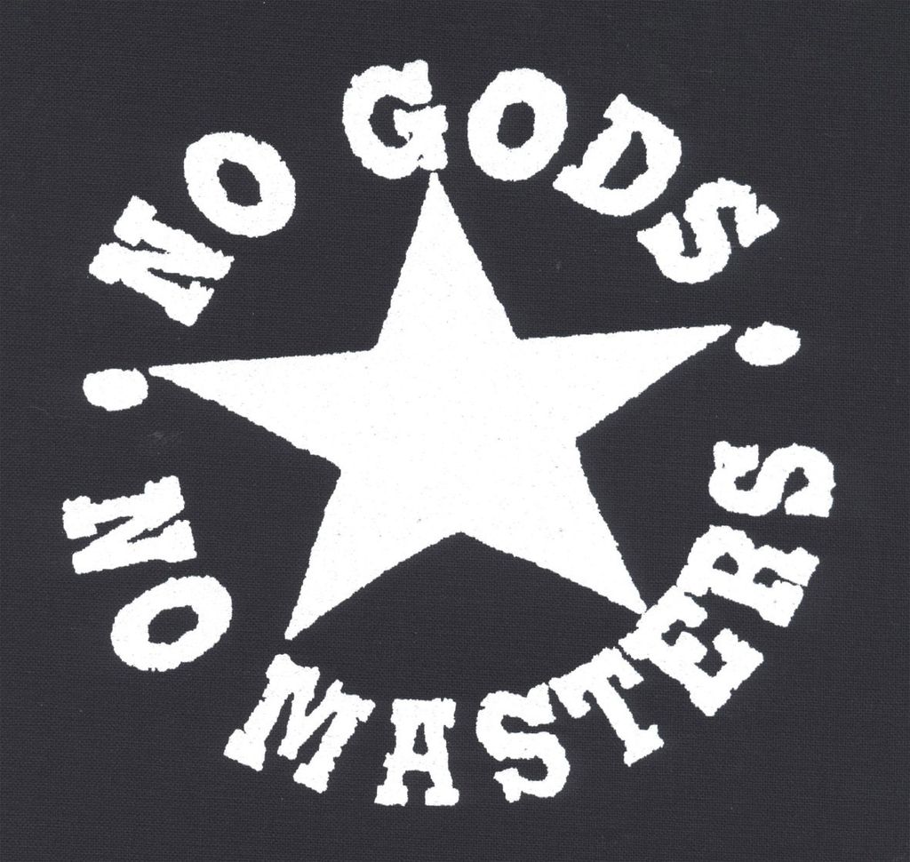 No Gods - No Masters, Aufnäher Produktbild 