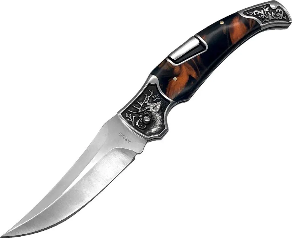 Couteau Pliant Robuste COLUMBIA KP18065 - Ne Craignez plus la Casse