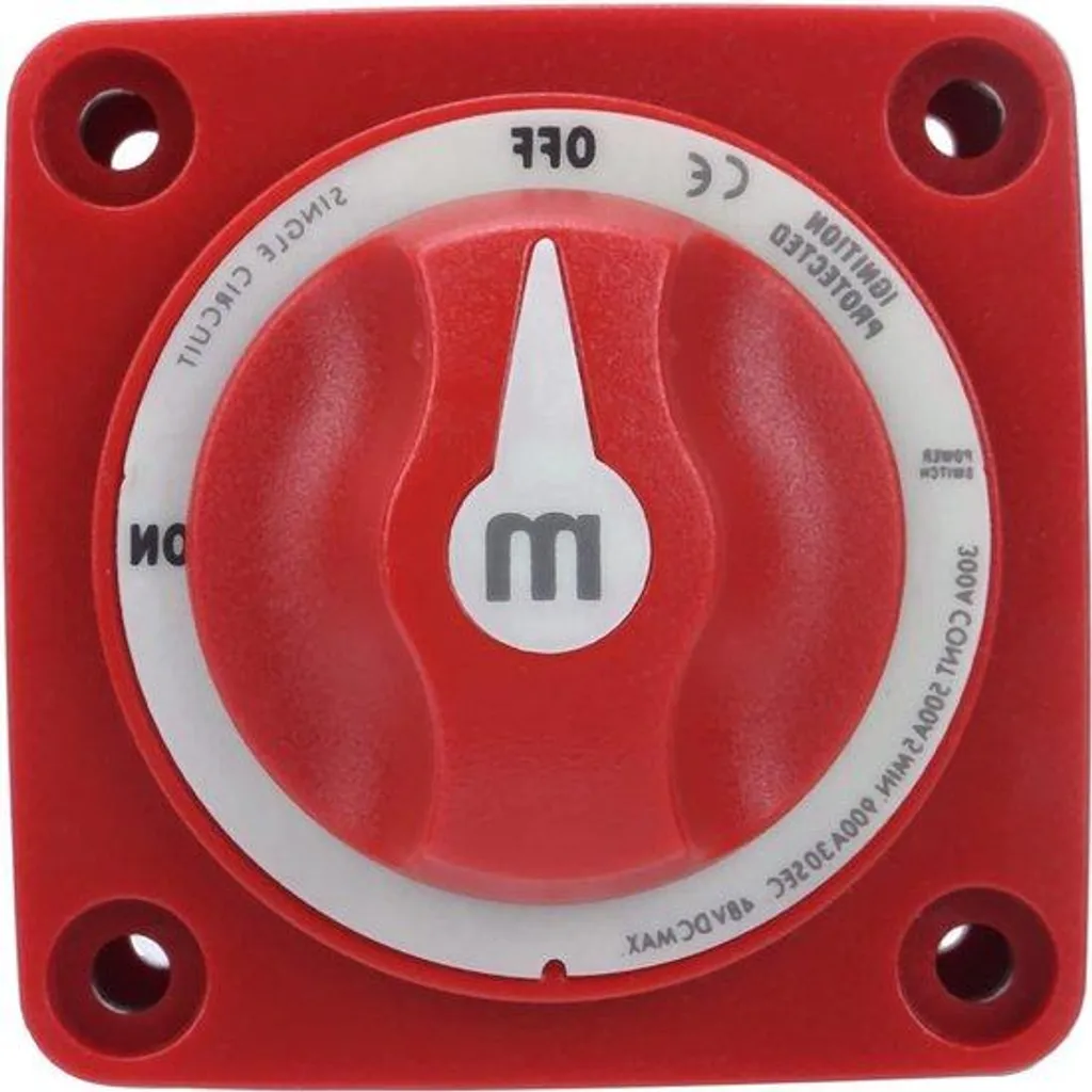 Isolateur de batterie 6006 série M 48V max résistant à la corrosion